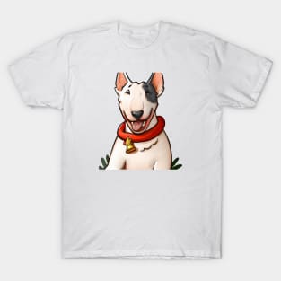 Cute Bull Terrier Drawing T-Shirt